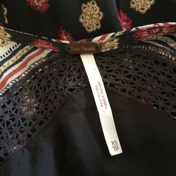 FREE PEOPLE BOHO TOP - Picture 11 of 12